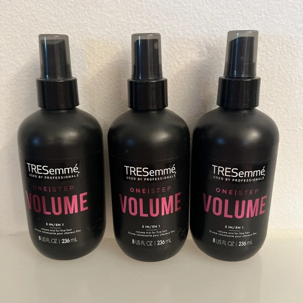 3 TRESemme Professional One Step Volume Mist For Fine Hair 8 oz 5 In 1 Strength